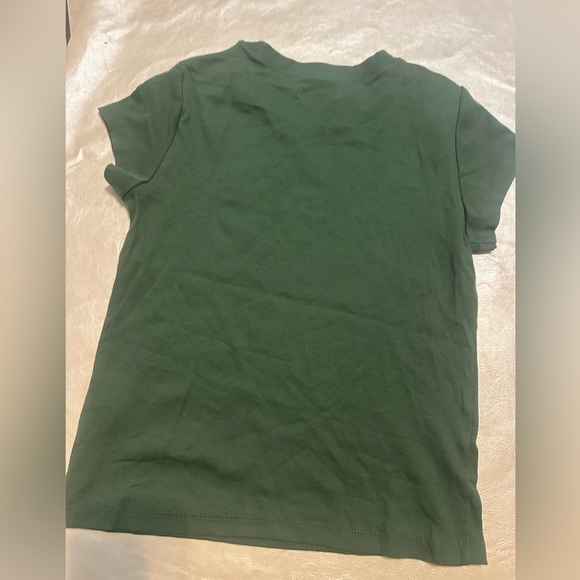 Madewell Forest Green Short Sleeve Top - Picture 4 of 4